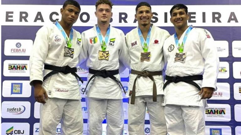 Douradenses conquistam medalhas no Campeonato Brasileiro Sub-21 de Judô