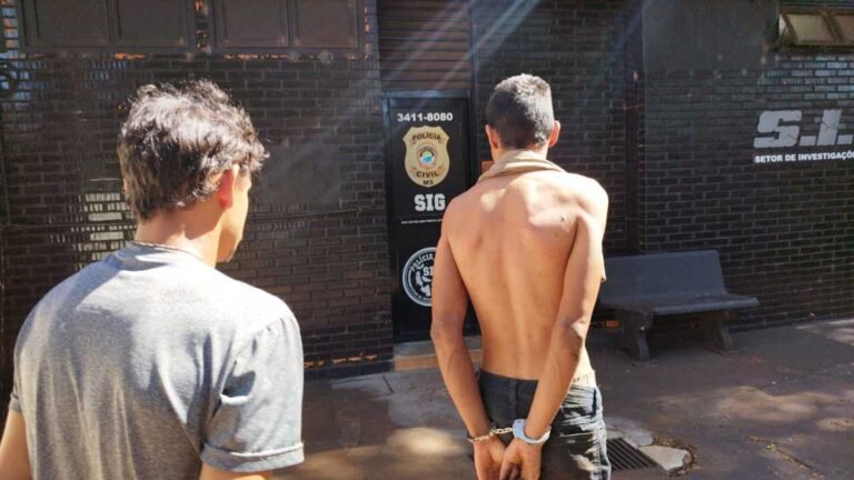 Aldeias Indígenas – Polícia Civil prende dupla suspeita de assalto em Dourados