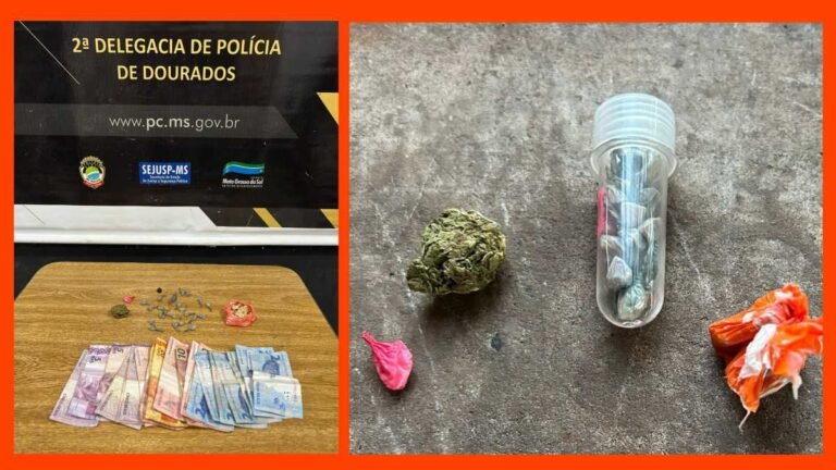 Em liberdade a um mês – Casal é preso por tráfico e associação para o tráfico em Dourados