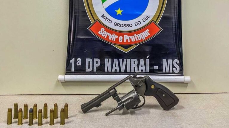 Polícia Civil prende homem de 43 anos por posse irregular de arma de fogo de uso restrito