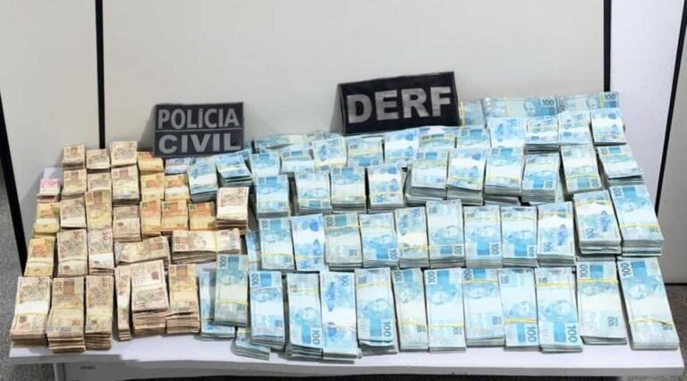 Em operação, Polícia Civil prende dono de distribuidora e mais de R$ 1,3 milhão em dinheiro