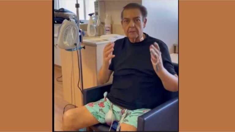 Vídeo – Após transplante de coração, Faustão agradece à família de doador