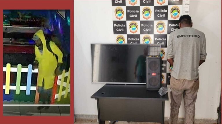 Polícia Civil prende autor de furto poucas horas após o crime