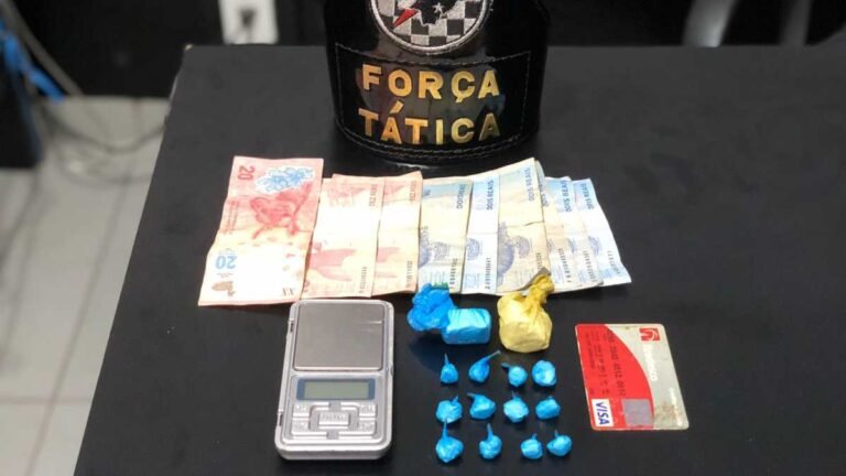 Preso após divulgar pelo WhatsApp que tinha droga disponível para venda