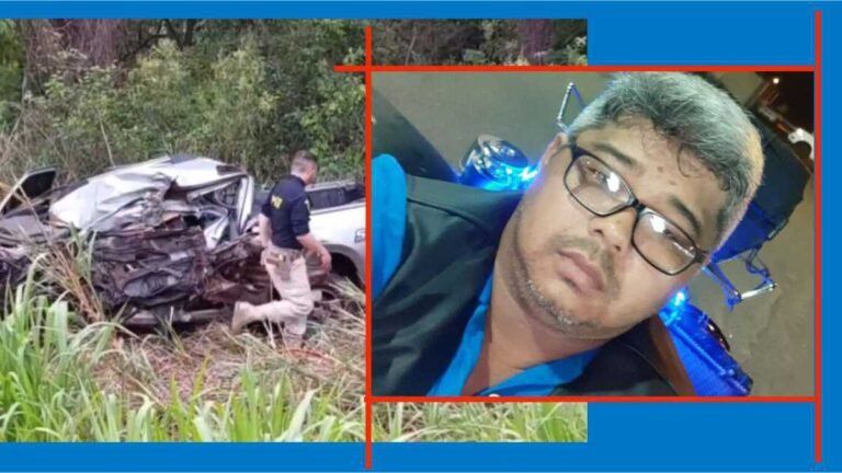 Homem tem braço decepado em colisão entre duas caminhonetes e uma carreta na BR-267