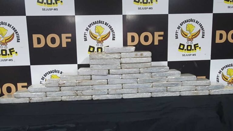 Dourados – DOF apreende carga milionaria de cocaína em tanque de combustível de camionete