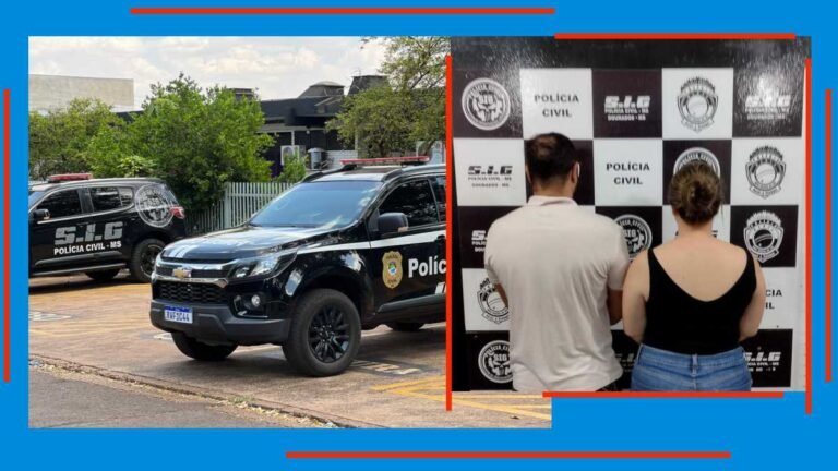 Polícia Civil prende em flagrante dupla de estelionatários que se passavam por correspondentes bancários