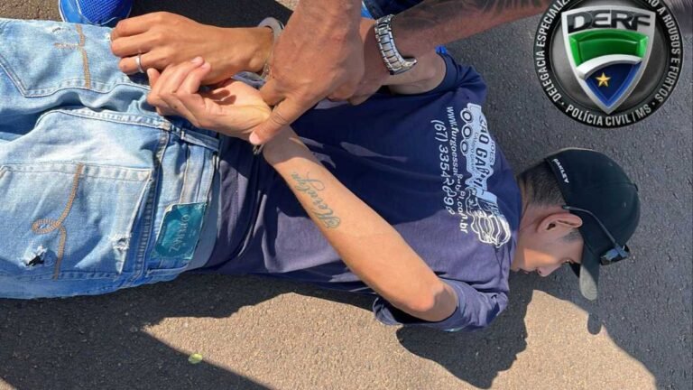 Polícia Civil prende criminoso condenado a oito anos de reclusão