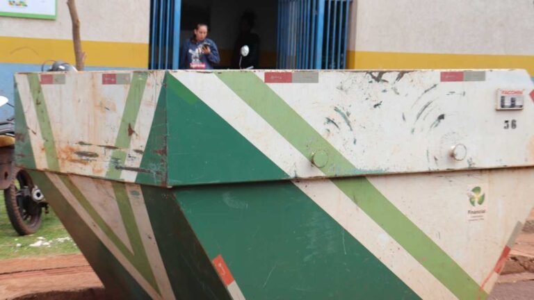 Parque das Nações II – Prefeitura disponibiliza caçambas para descarte de materiais 