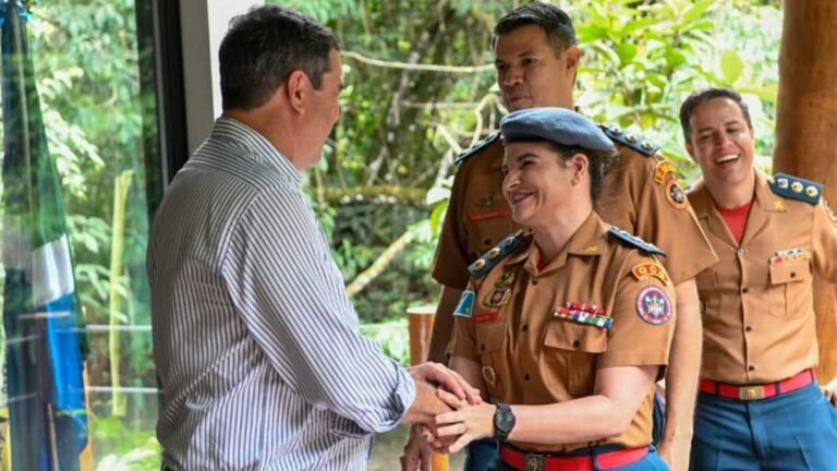 Governo do Estado promove a primeira coronel da história do Corpo de Bombeiros de MS