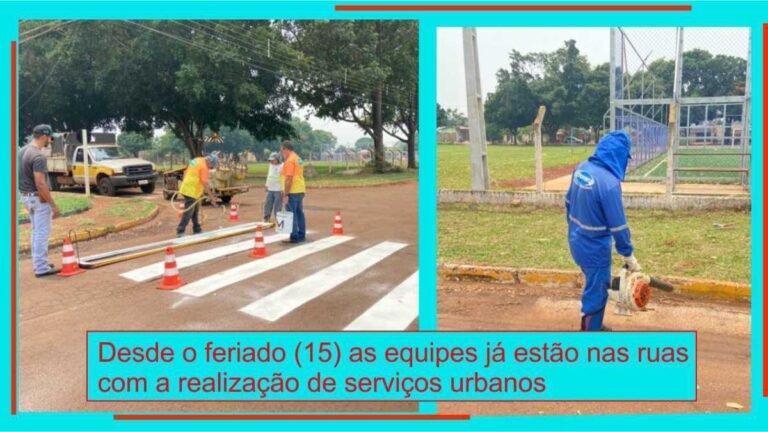 Serviços do Desenvolve Dourados em Ação avançam na região do Parque II