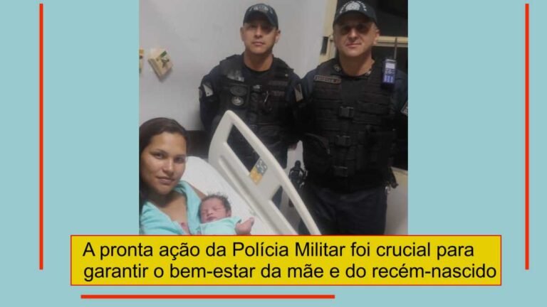 Ação rápida da Polícia Militar garante parto seguro em Campo Grande