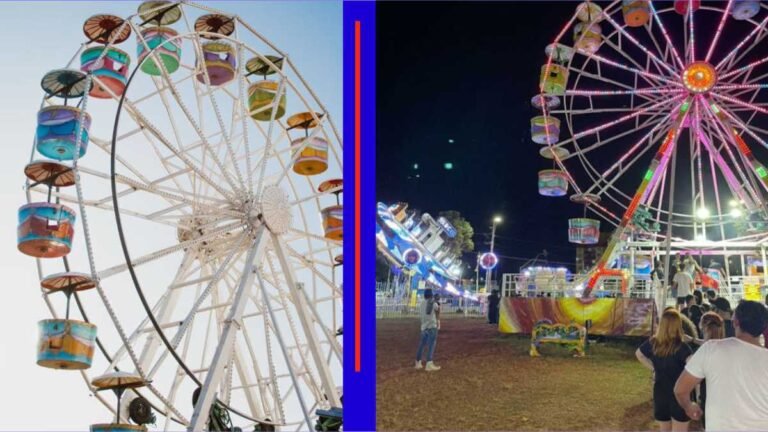 Com entrada gratuita, Roda Gigante com 16 metros de altura chega para o Dourados Brilha 2023