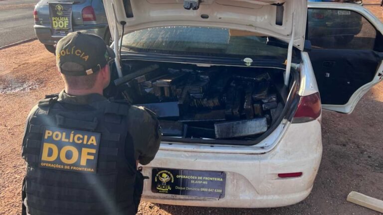 Video – Estudante de medicina é preso pelo DOF com mais de meia tonelada de maconha