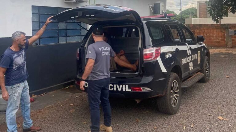 Filho ameaça matar mãe de 69 anos e acaba preso pela Polícia Civil