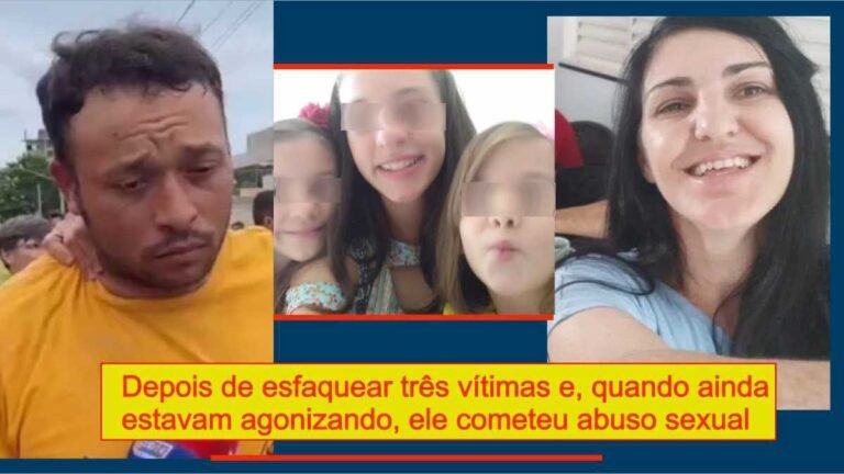 Homem que matou família disse que abusou das vítimas enquanto elas agonizavam