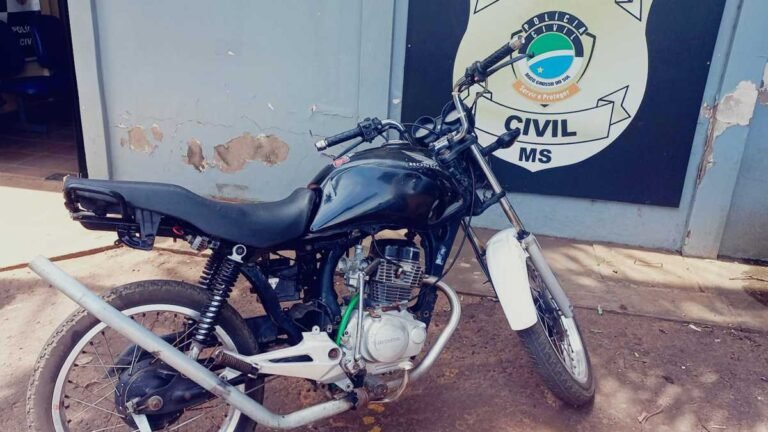 Polícia Civil prende homem em flagrante por condução de motocicleta adulterada 