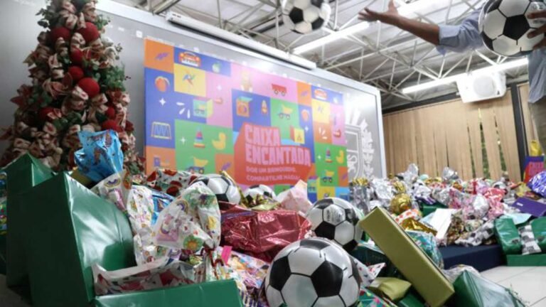 Agepen participa da campanha Caixa Encantada para arrecadar brinquedos em todo o estado; faça sua doação!