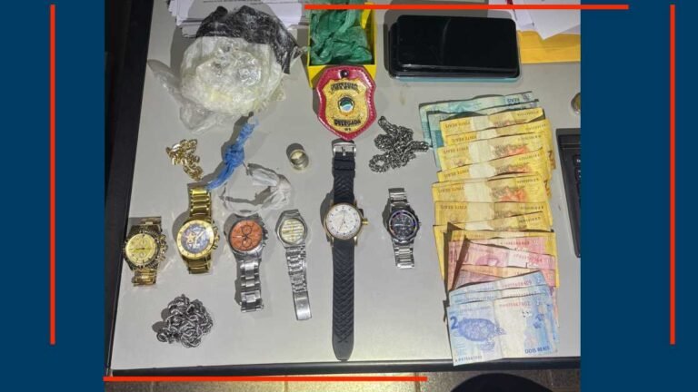 Polícia Civil fecha “boca de fumo” e prende em flagrante três homens por tráfico de drogas