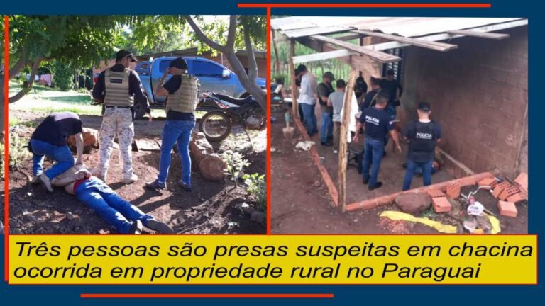 Seis pessoas são m0rtas e duas mulhers são poupadas em chacina ocorrida em propiedade rural