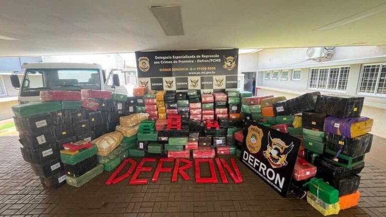 Jardim Rasslem – Polícia Civil apreende mais de 5 toneladas de maconha em Dourados