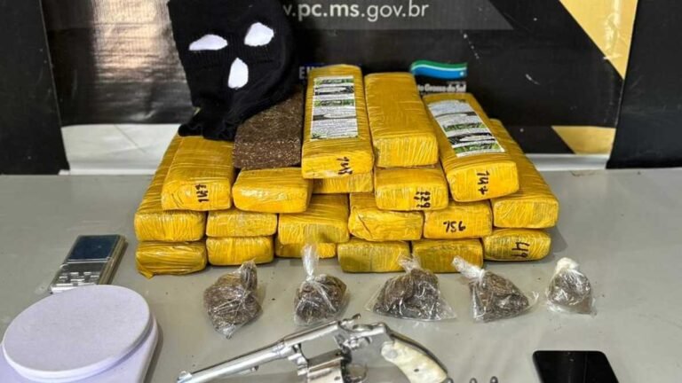 João Paulo II – Foragido da justiça é preso com drogas e arma de fogo