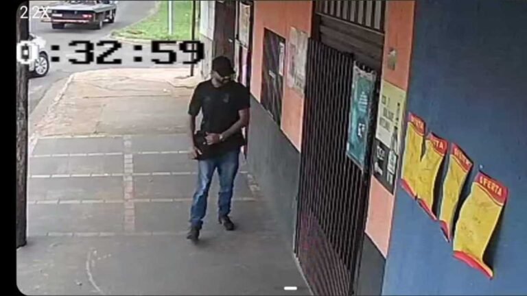 Vídeo – Homem que se passava por policial civil para ameaçar comerciantes é preso