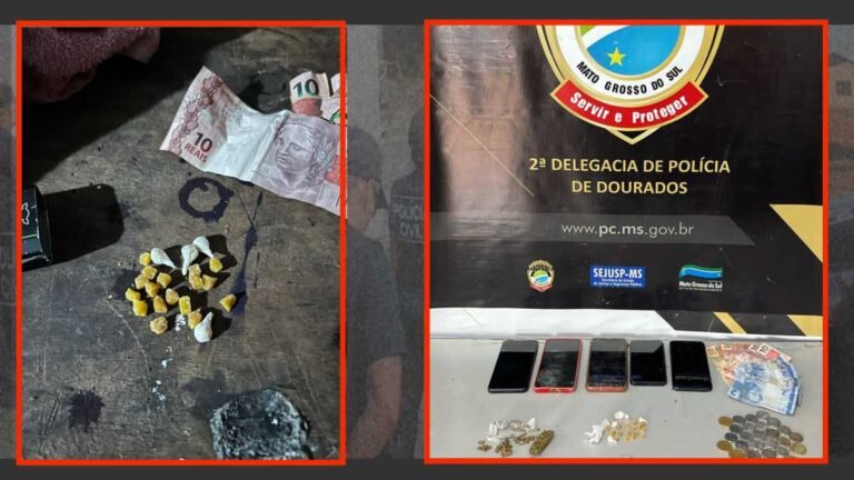 Canaã I – Polícia Civil prende homem por tráfico de drogas em Dourados