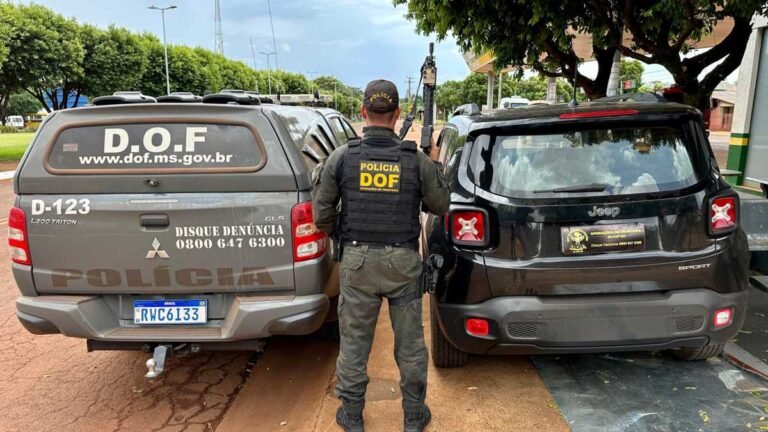 Vídeo – Veículo com registro criminal em Santa Catarina é recuperado pelo DOF em Laguna Carapã