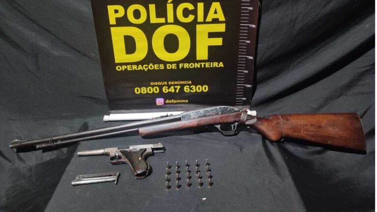 Funcionarios demitidos ameaçam dono de fazenda acabam presos por porte ilegal de arma de fogo e ameaça