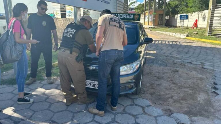 DIPROVE e Polícia Civil devolvem veículo de motorista de aplicativo mantido em cativeiro na Bolívia