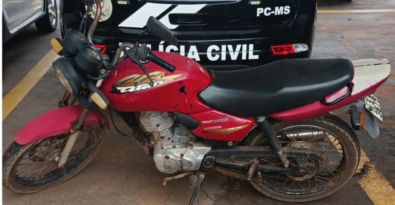 Autor de furto de varias motocicletas é preso pela Polícia Civil