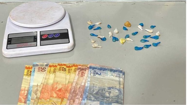 Jardim Monte Líbano – Gerente de boca de fumo é preso em flagrante por tráfico de drogas em Dourados