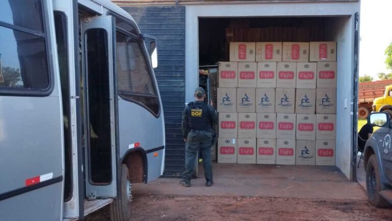 DOF fecha entreposto e apreende mais de 77 mil pacotes de cigarros avaliados em R$ 4,1 milhões