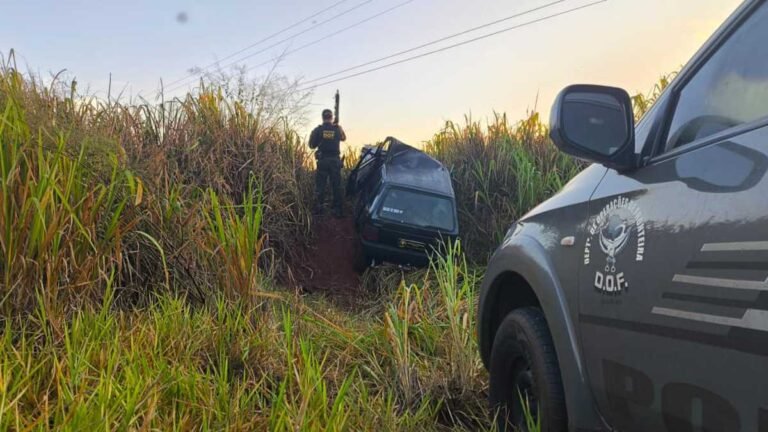 Veículo carregado com maconha é recuperado pelo DOF em Itaquiraí