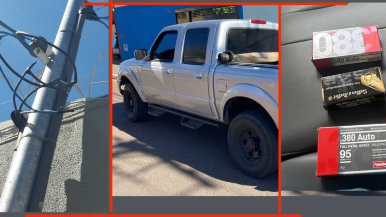 Foragido da justiça é preso por, posse de munição, adulteração de veículo e furto de energia elétrica