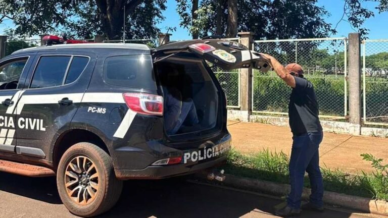 Homem persegue a ex até aos portões da delegacia de Dourados e acaba preso por ameaças