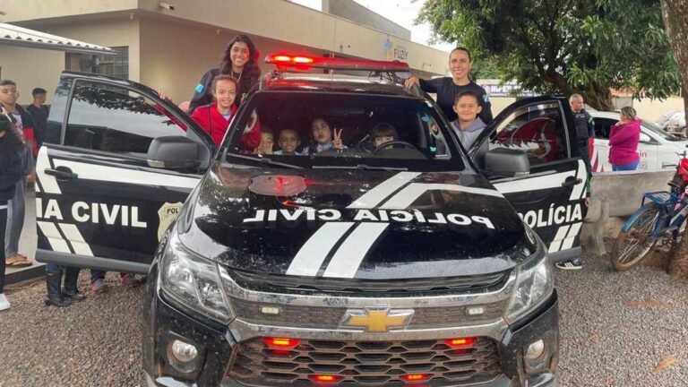 Polícia Civil realiza Ação Social com a participação de 60 crianças atendidas em alusão ao Maio Laranja em Dourados