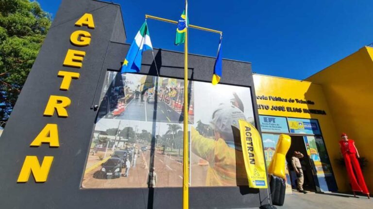Iniciando o ‘Maio Amarelo’, Prefeitura inaugura Escola Pública de Trânsito de Dourados