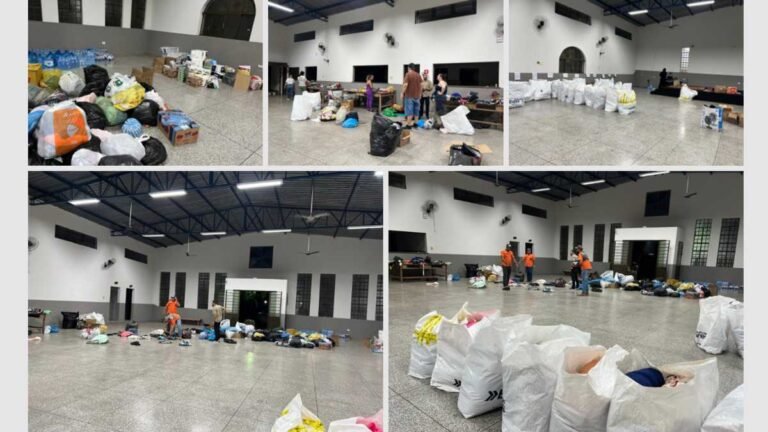 Prefeitura envia duas toneladas de doações para o Rio Grande do Sul