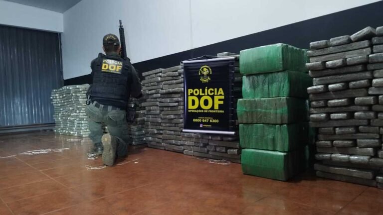DOF apreende quase 1,6 tonelada de droga avaliada em R$ 3,4 milhões em Dois Irmãos do Buriti