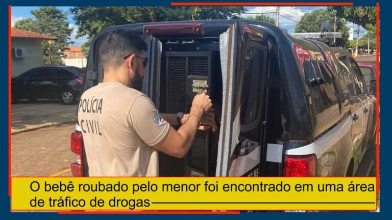 Adolescente acusado de furtar bebê duas vezes é preso pela Policia Civil