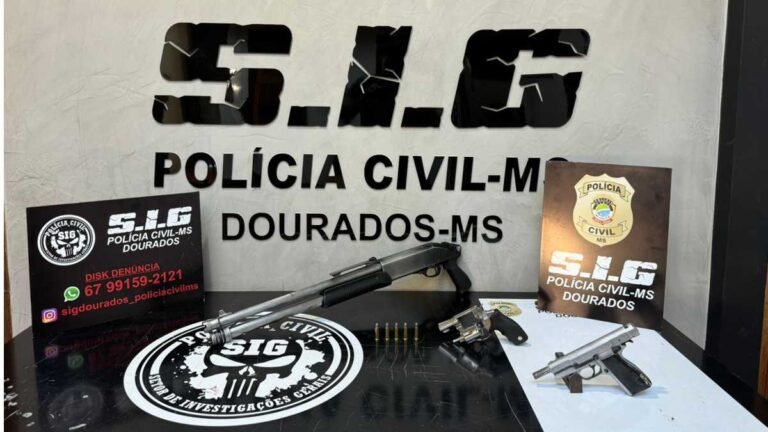 Parque das Nações I – Polícia Civil prende grupo envolvido com venda de armas ilegais