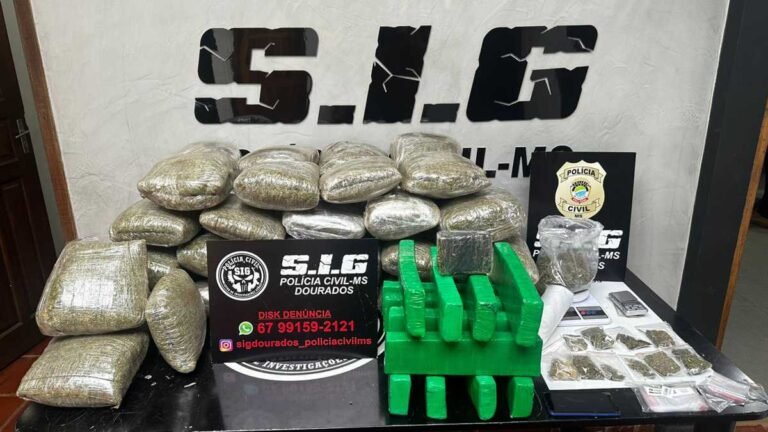Parque Nova Dourados – Polícia Civil fecha entreposto de entorpecentes em Dourados
