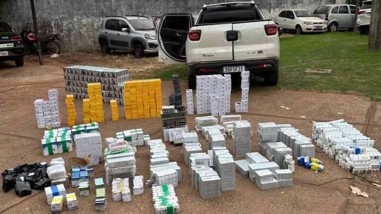 Vídeo – Polícia Civil apreende mais de meio milhão em anabolizante e produtos contrabandeados