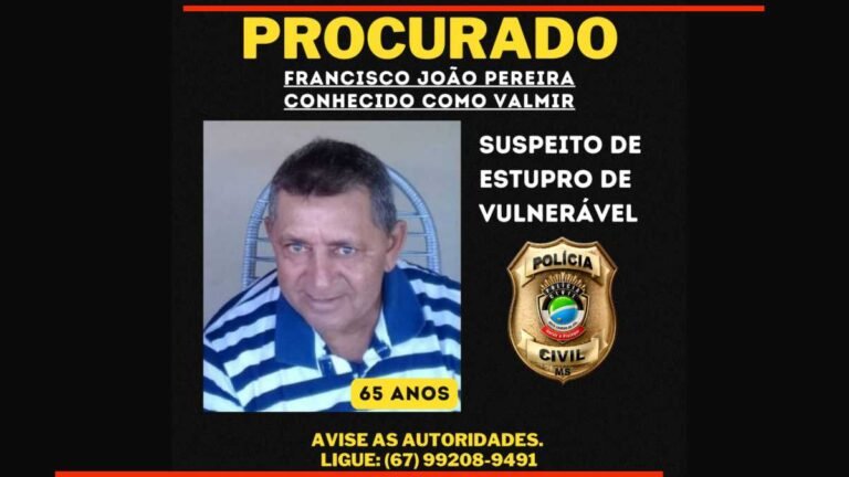 Polícia Civil identifica suspeito de abusar sexualmente criança de 10 anos de idade em Novo Horizonte do Sul