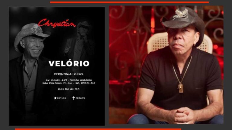 Morre aos 67 anos, o cantor Chrystian ex-dupla de Ralf