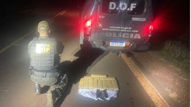 Mulheres que seguiam com droga para São Paulo são presas pelo DOF em Ponta Porã