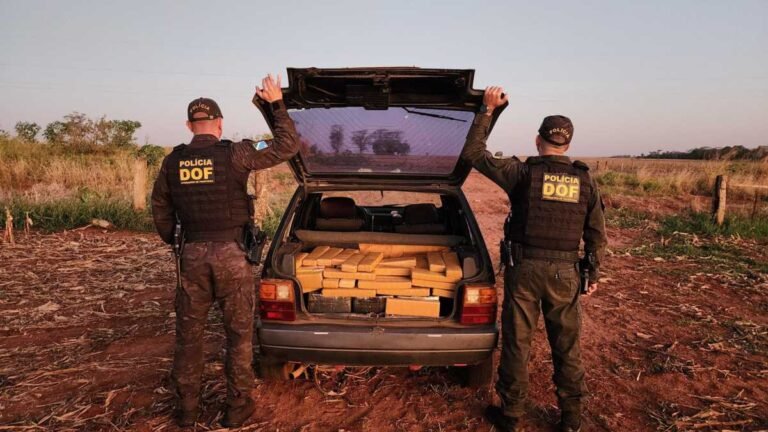 Vídeo – DOF apreende mais de 160 quilos de drogas que seriam entregues no Paraná