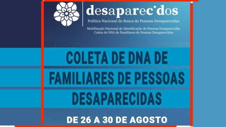 Polícia Civil do MS participa de mobilização nacional de identificação pessoas desaparecidas, com coleta de DNA de familiares